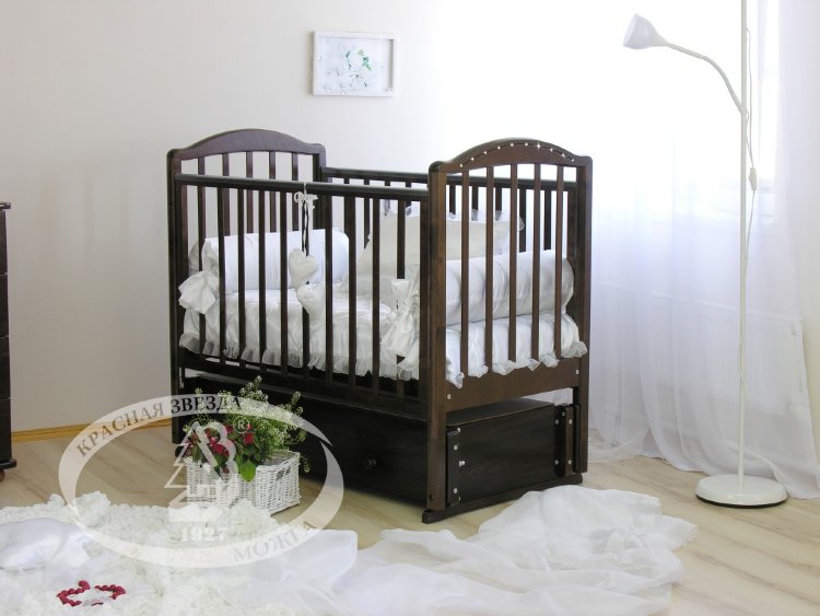 Детская кровать "Регина" С-602 с инкустрацией стразами