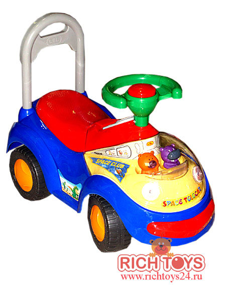 Rich Toys Машинка-каталка 2108-M музыкальный руль 