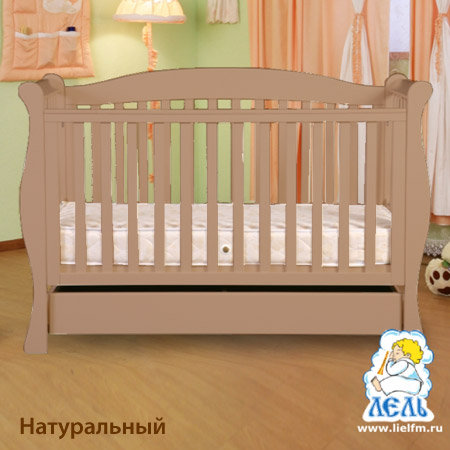 Детская кроватка-трансформер Кубаньлесстрой "Феррария" БИ 05  с ящиком