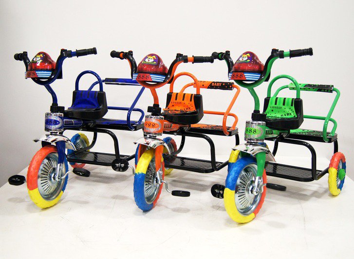 Детский трехколесный велосипед RIVERBIKE - рикша